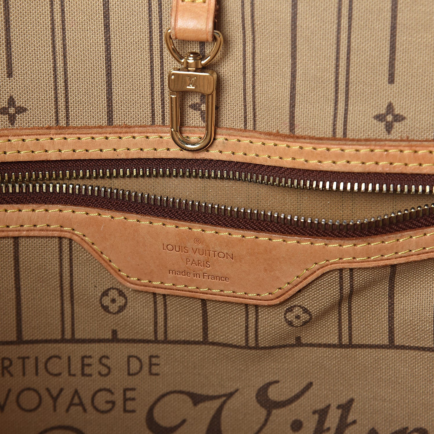 Louis Vuitton Monogram Neverfull MM 6 of 17
