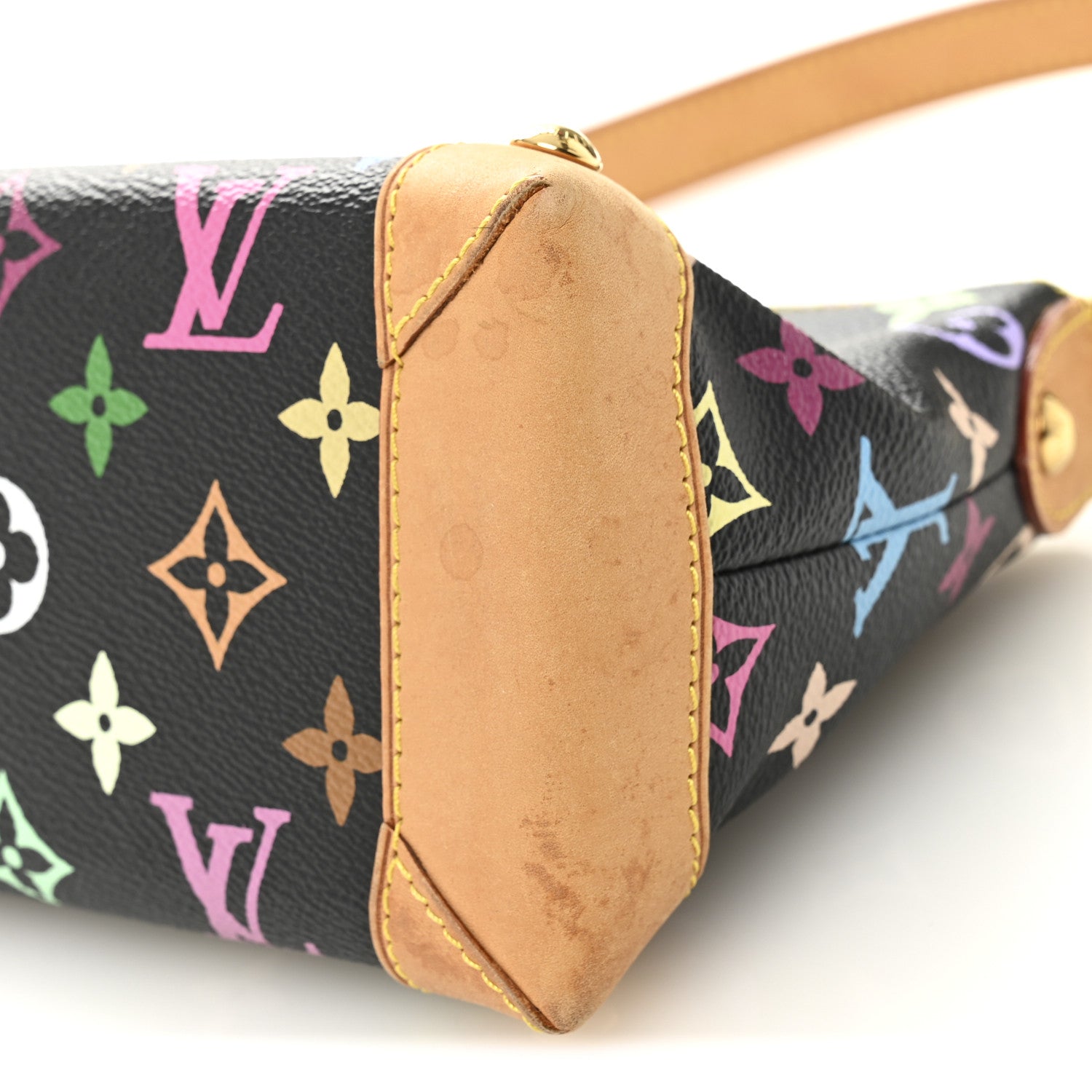Louis Vuitton Monogram Multicolor Eliza Black 10 of 11