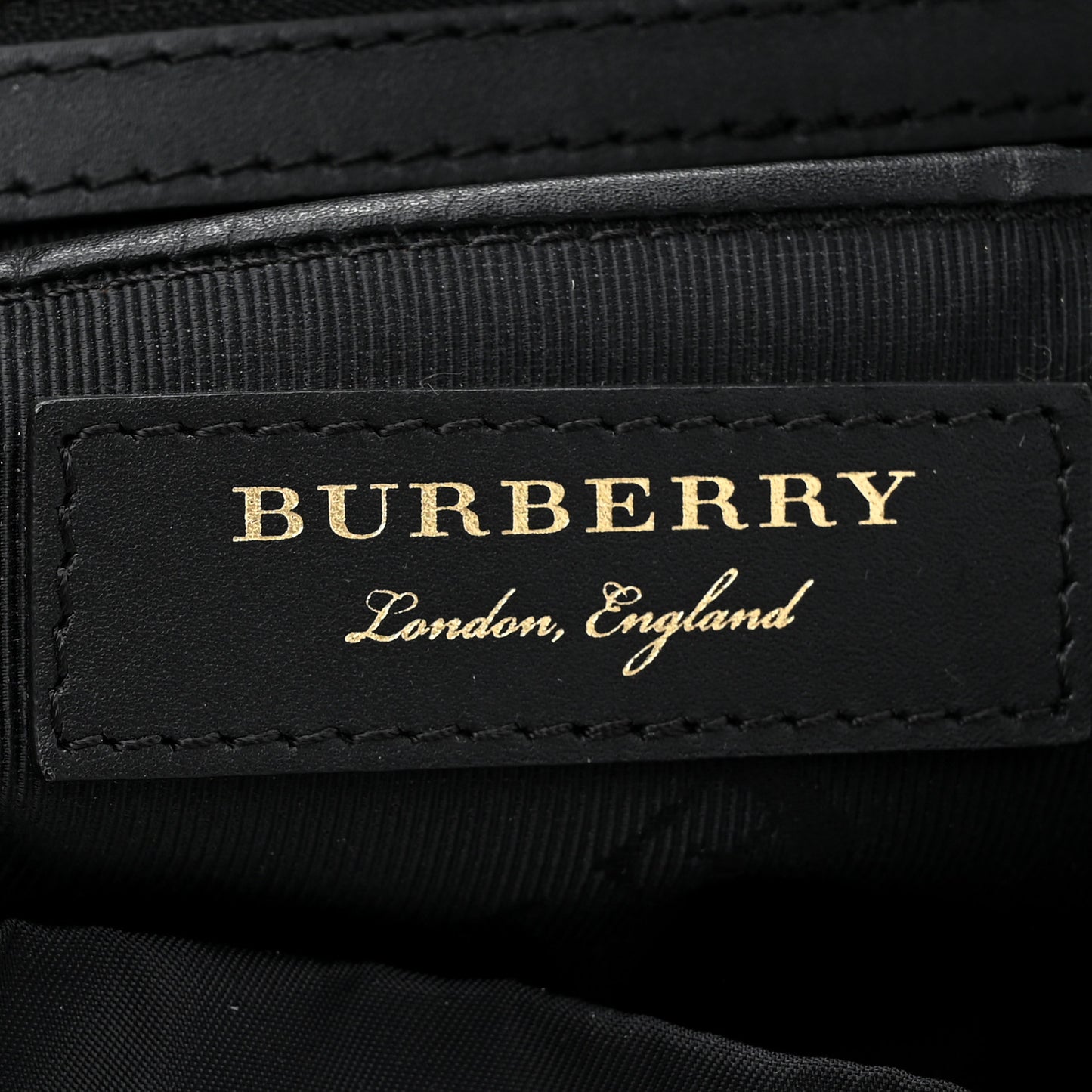 Nylon Medium Rucksack Backpack Black