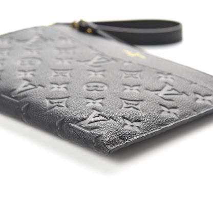 Louis Vuitton Empreinte Pochette Melanie MM Black 7 of 9