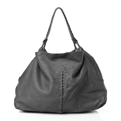 Bottega Veneta Washed Cervo Deerskin Large Hobo Grey 1 of 9