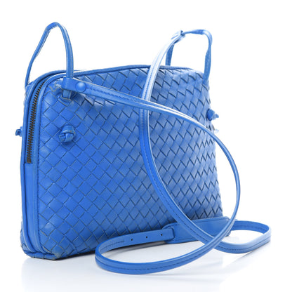 Bottega Veneta Nappa Intrecciato Nodini Bag Signal Blue 3 of 14