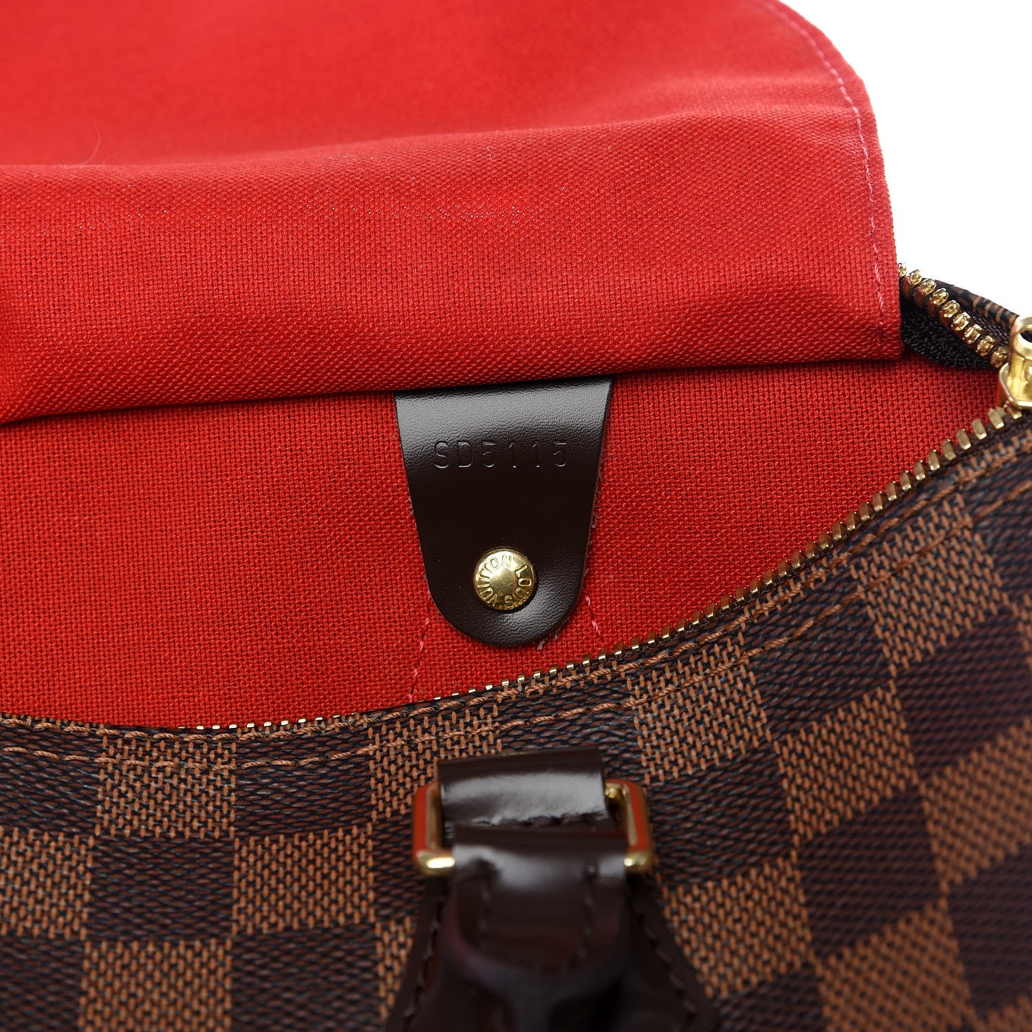 Louis Vuitton Damier Ebene Speedy Bandouliere 30 6 of 10