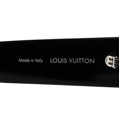 Louis Vuitton Acetate LV Clash Pearls & Strass Sunglasses Z2396W Black 5 of 8