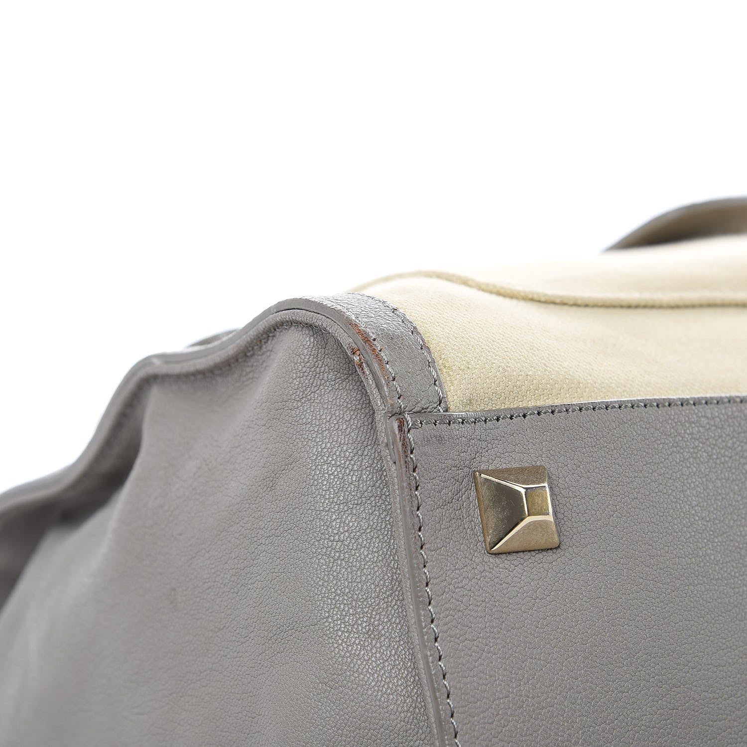 Balenciaga Canvas Chevre Lune MM Cream Grey 11 of 28