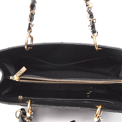 Chanel Caviar Quilted Grand Shopping Tote GST Black 5 of 11