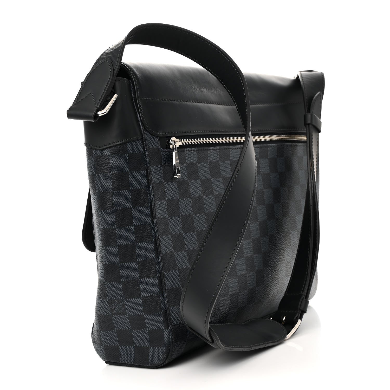 Louis Vuitton Damier Cobalt Newport Messenger MM 3 of 21