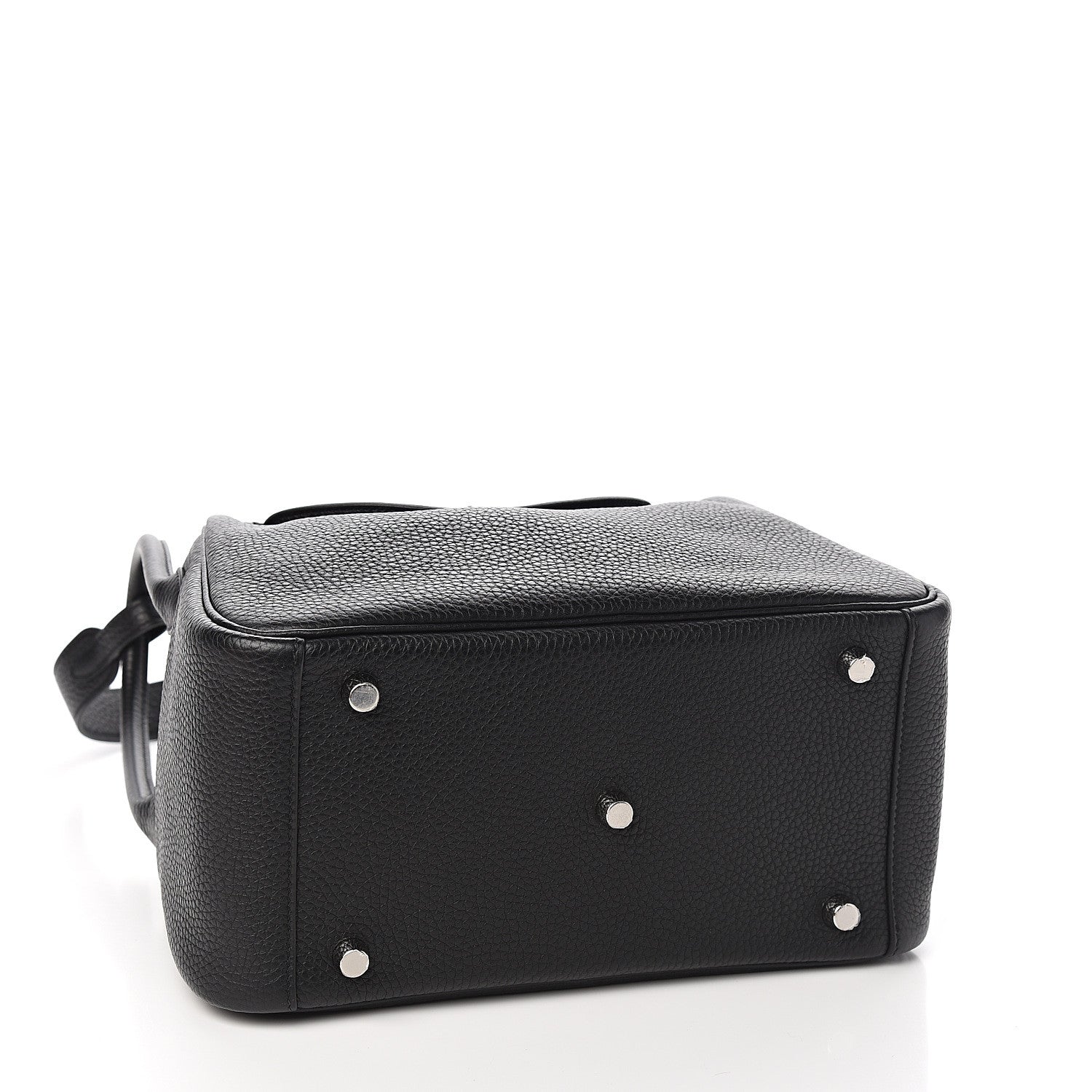 Hermes Taurillon Clemence Lindy 26 Black 5 of 9