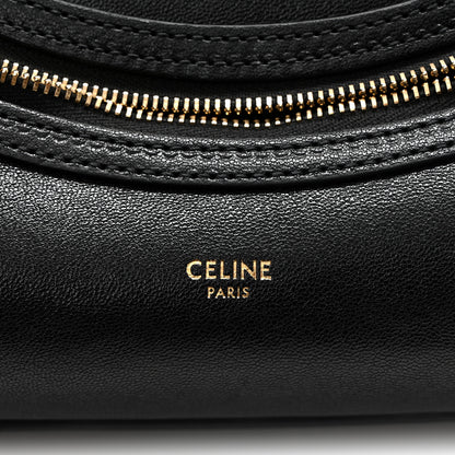 Celine Supple Shiny Lambskin Medium Smiling New Luggage Black 6 of 10