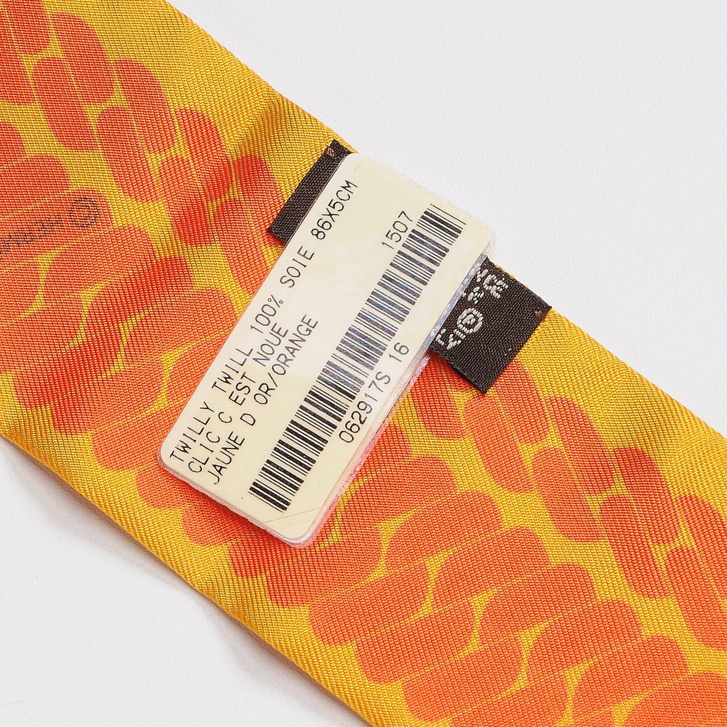 Silk Clic C'est Noue Twilly Jaune d'Or Orange