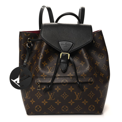 Louis Vuitton Monogram Montsouris PM Black 1 of 9