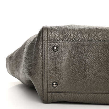 Gucci Metallic Pebbled Calfskin Medium Soho Shoulder Bag Sasso 16 of 17