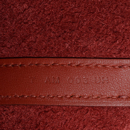 Hermes Taurillon Clemence Bi-Color Picotin Lock 22 MM Rouge H Brique 8 of 12