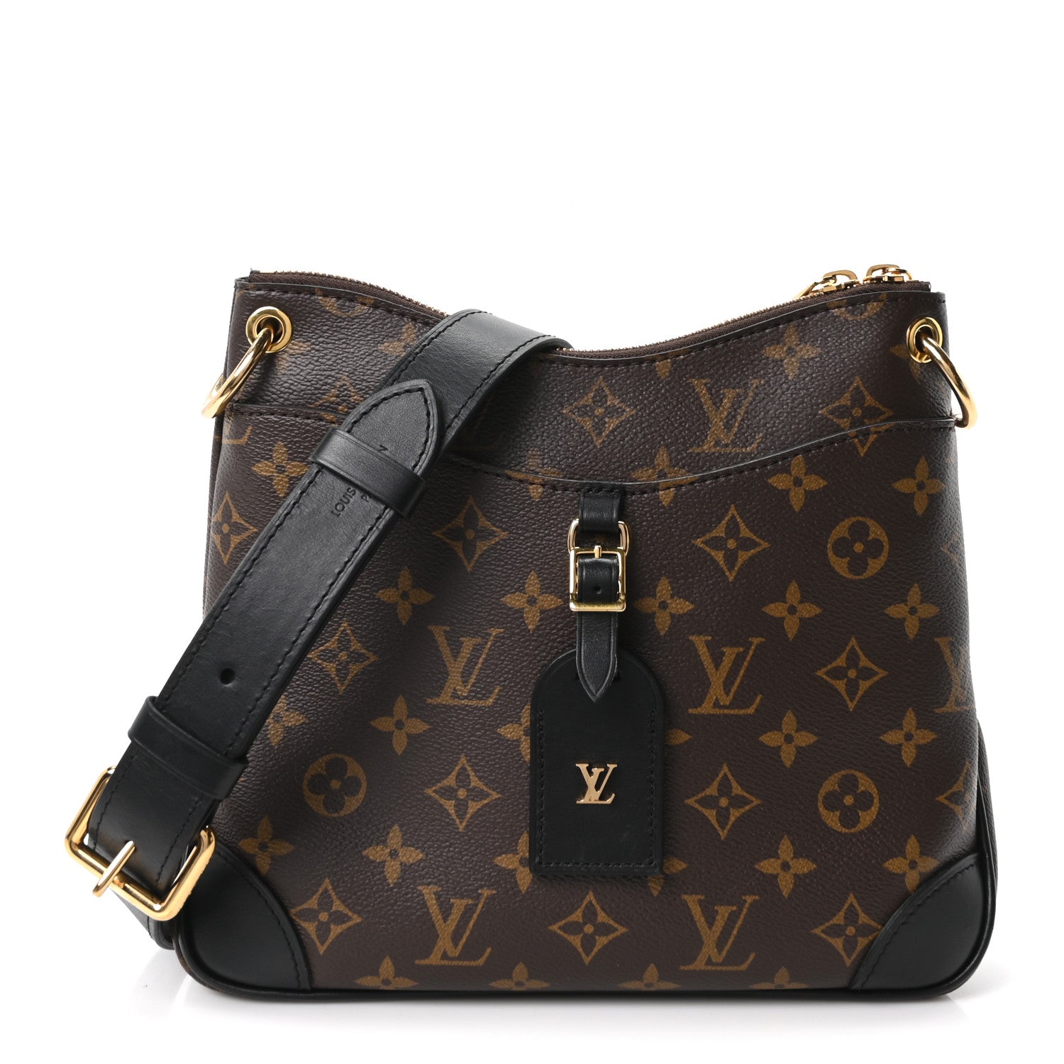 Louis Vuitton Monogram Odeon PM Black 1 of 8