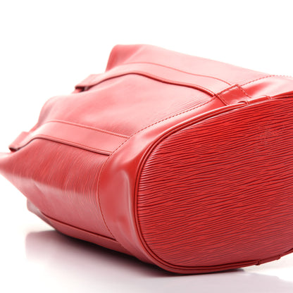 Louis Vuitton Epi Randonnee PM Castillan Red 6 of 9