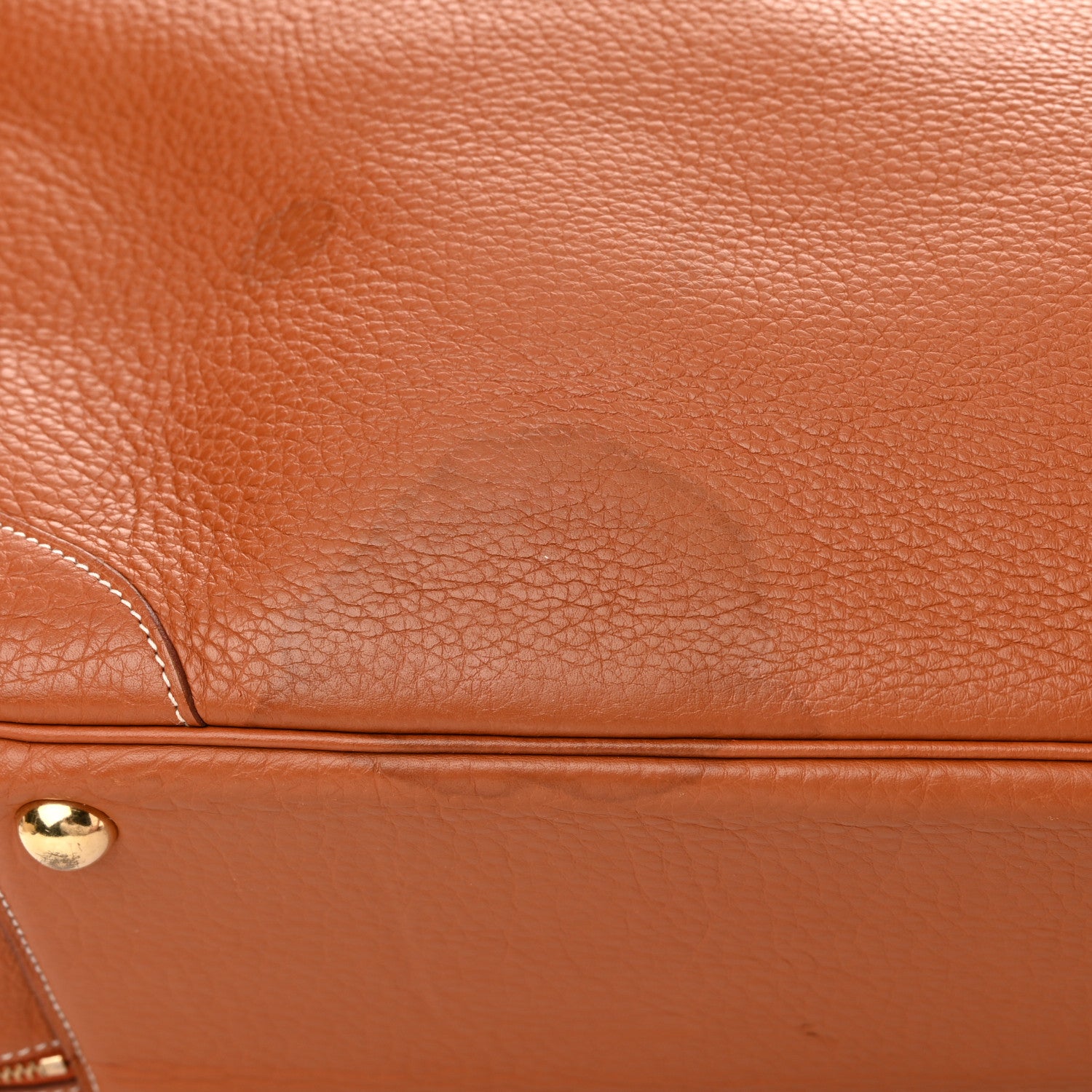 Hermes Taurillon Clemence Victoria 50 Travel Gold 14 of 20
