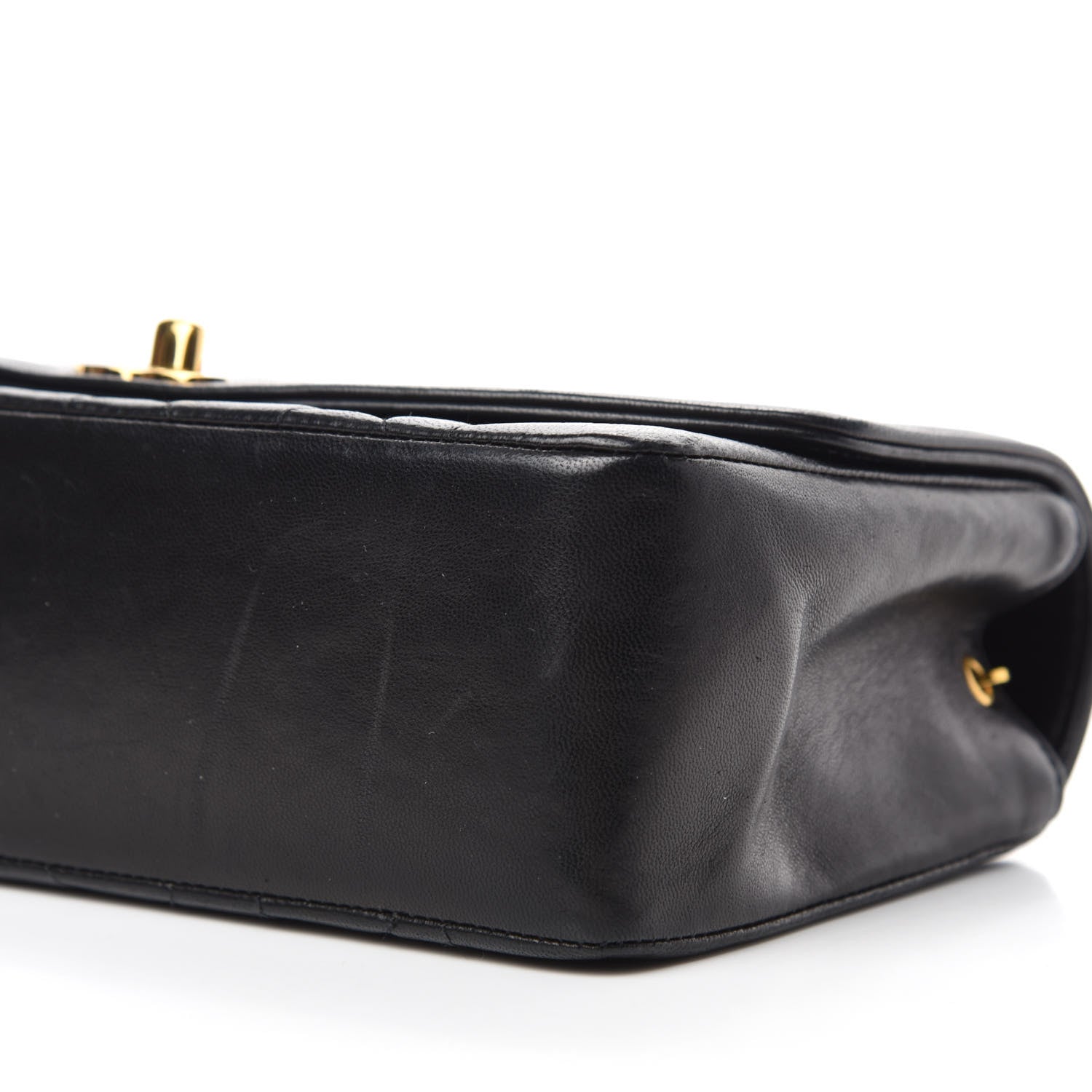 Chanel Lambskin Quilted Small Single Flap Black 7 of 14