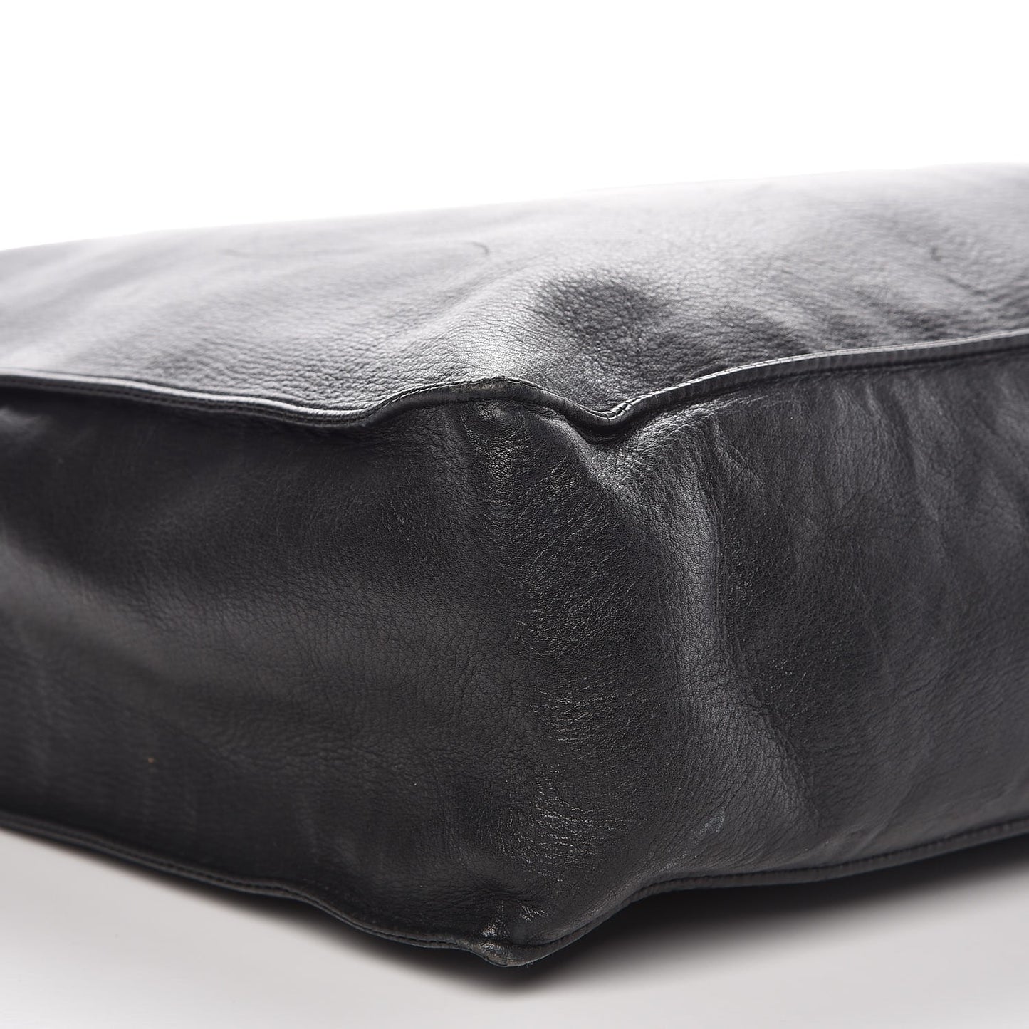 Calfskin CC Tote Black