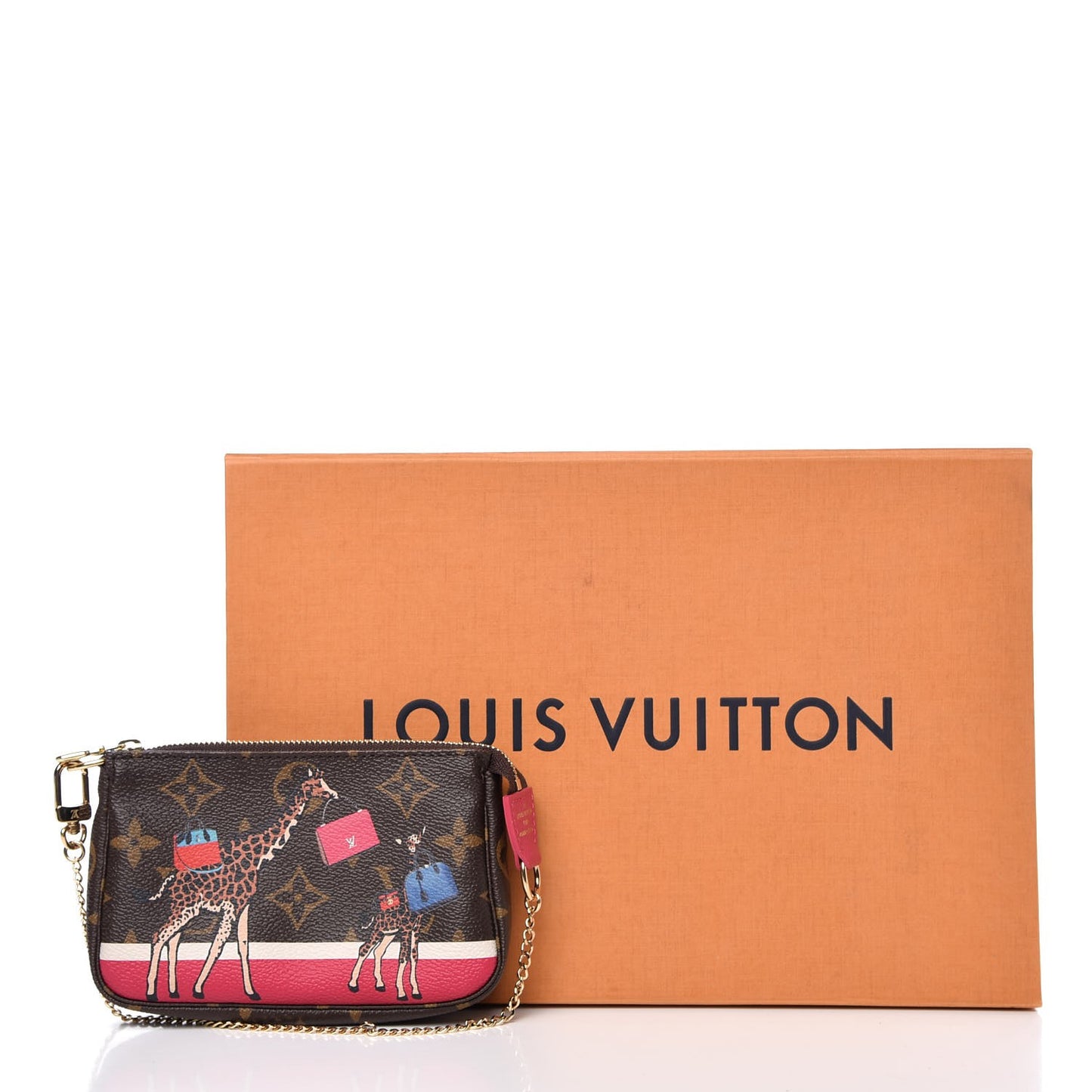 Monogram 2017 Christmas Animation Mini Pochette Accessories