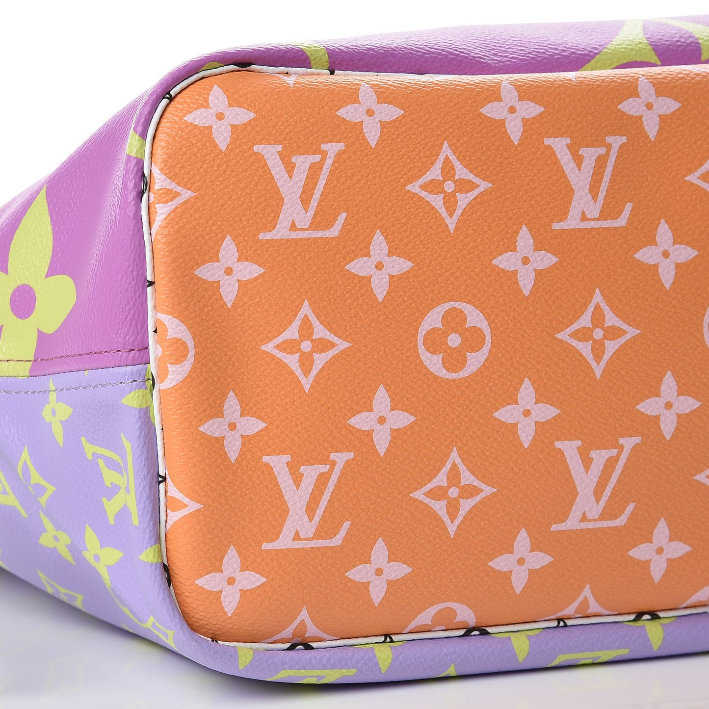 Monogram Giant Neverfull MM Pink Lilac