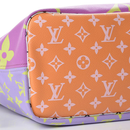 Louis Vuitton Monogram Giant Neverfull MM Pink Lilac 9 of 10