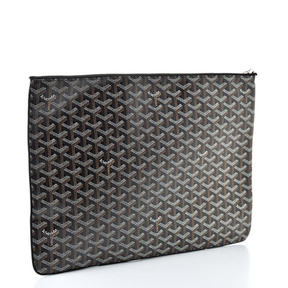 Goyard Goyardine Senat Pochette GM Black 3 of 7