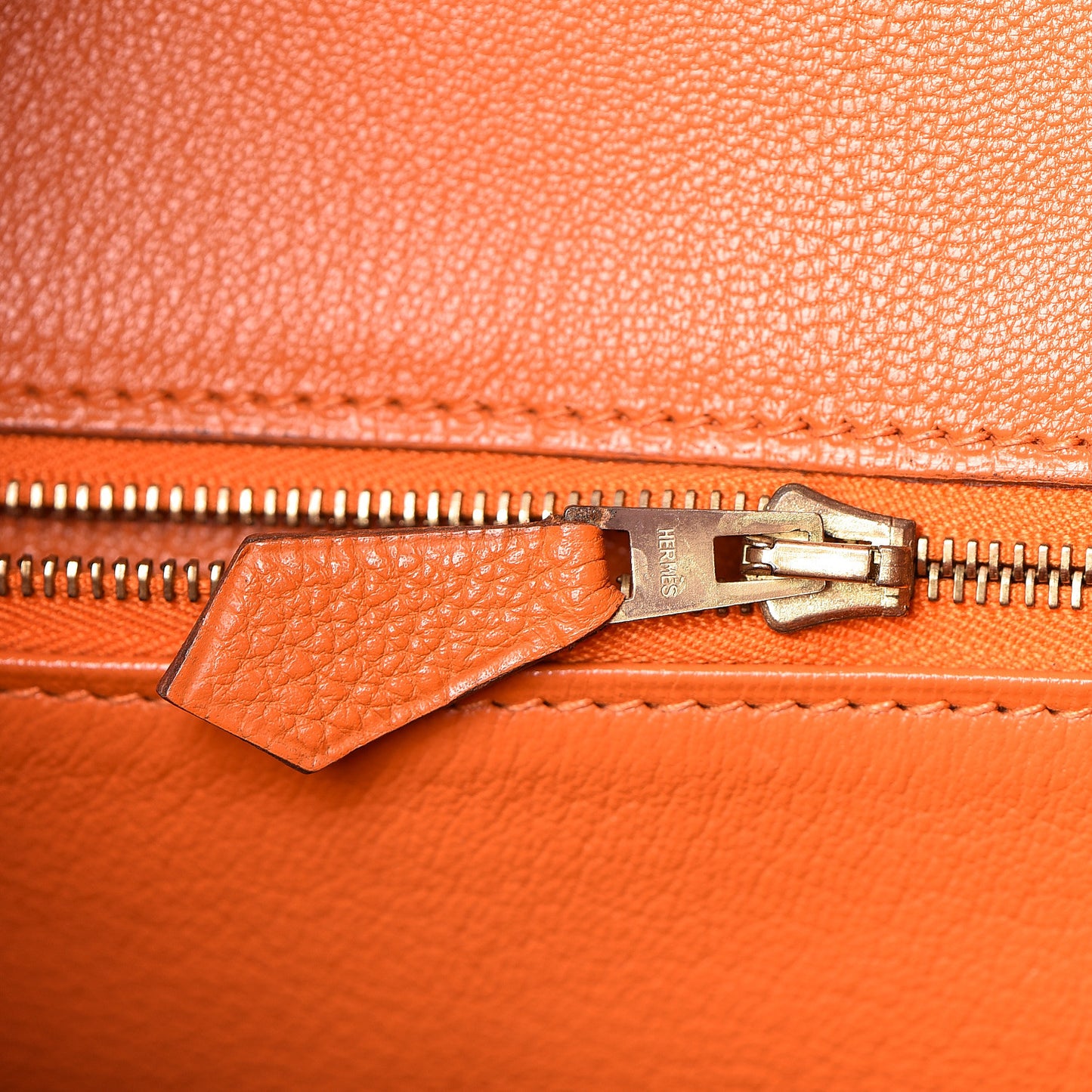 Togo Birkin 30 Orange