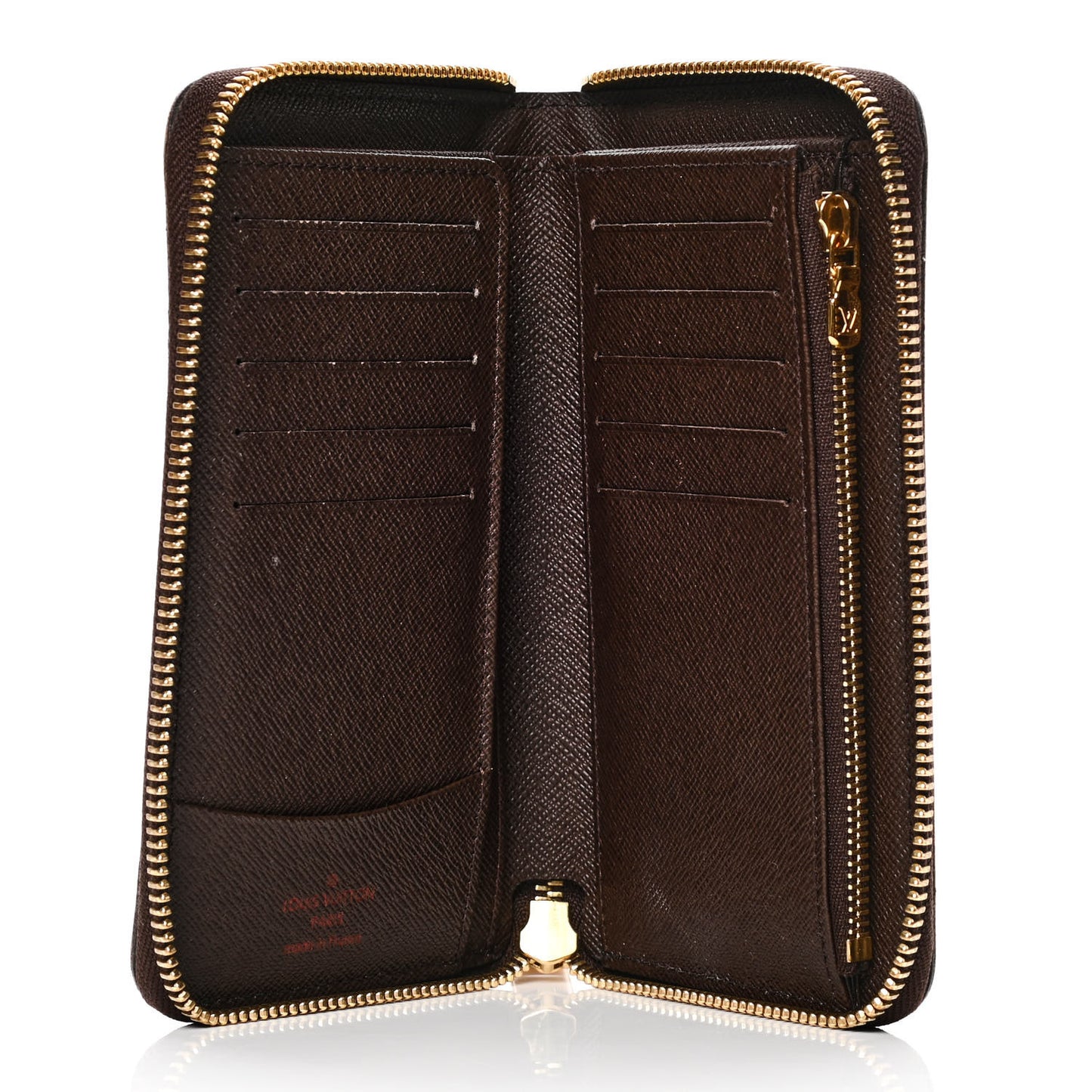 Damier Ebene Zippy Compact Wallet