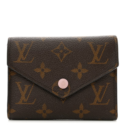 Louis Vuitton Monogram Victorine Wallet Rose Ballerine 1 of 8