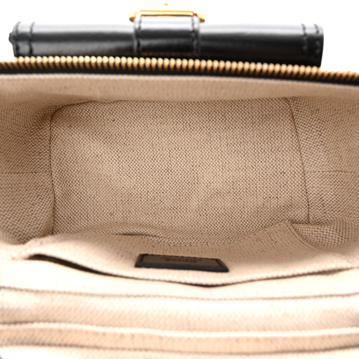 Chloe Shiny Buffalo Small Double Carry Camera Bag Black 5 of 10