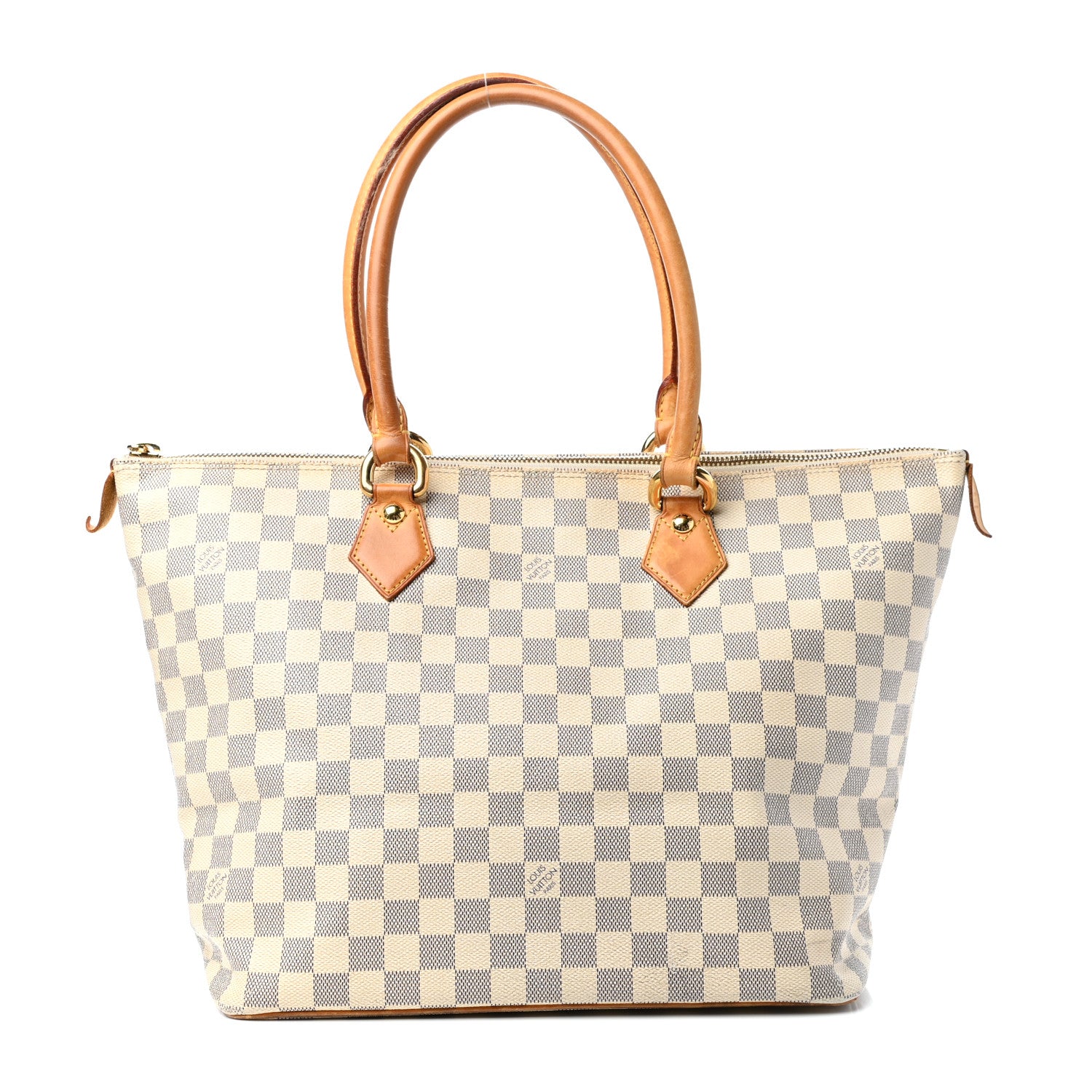 Louis Vuitton Damier Azur Saleya MM 1 of 10