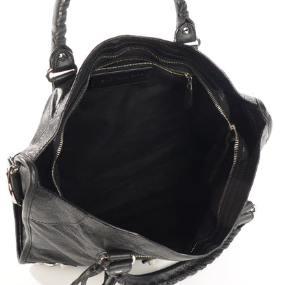 Balenciaga Agneau Giant 12 Silver Hardware City Black 7 of 9