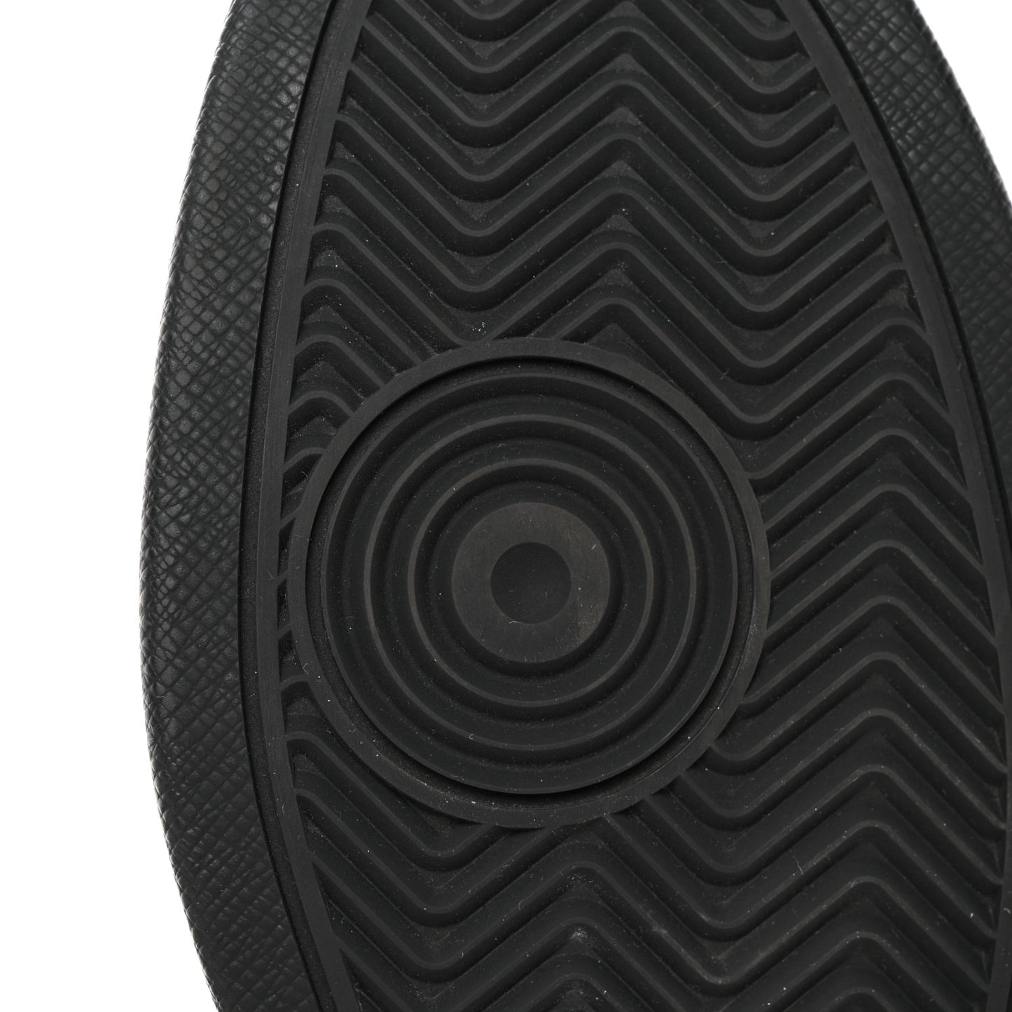 Suede Monogram Mens Rivoli High Top Sneakers 8 Black Multicolor