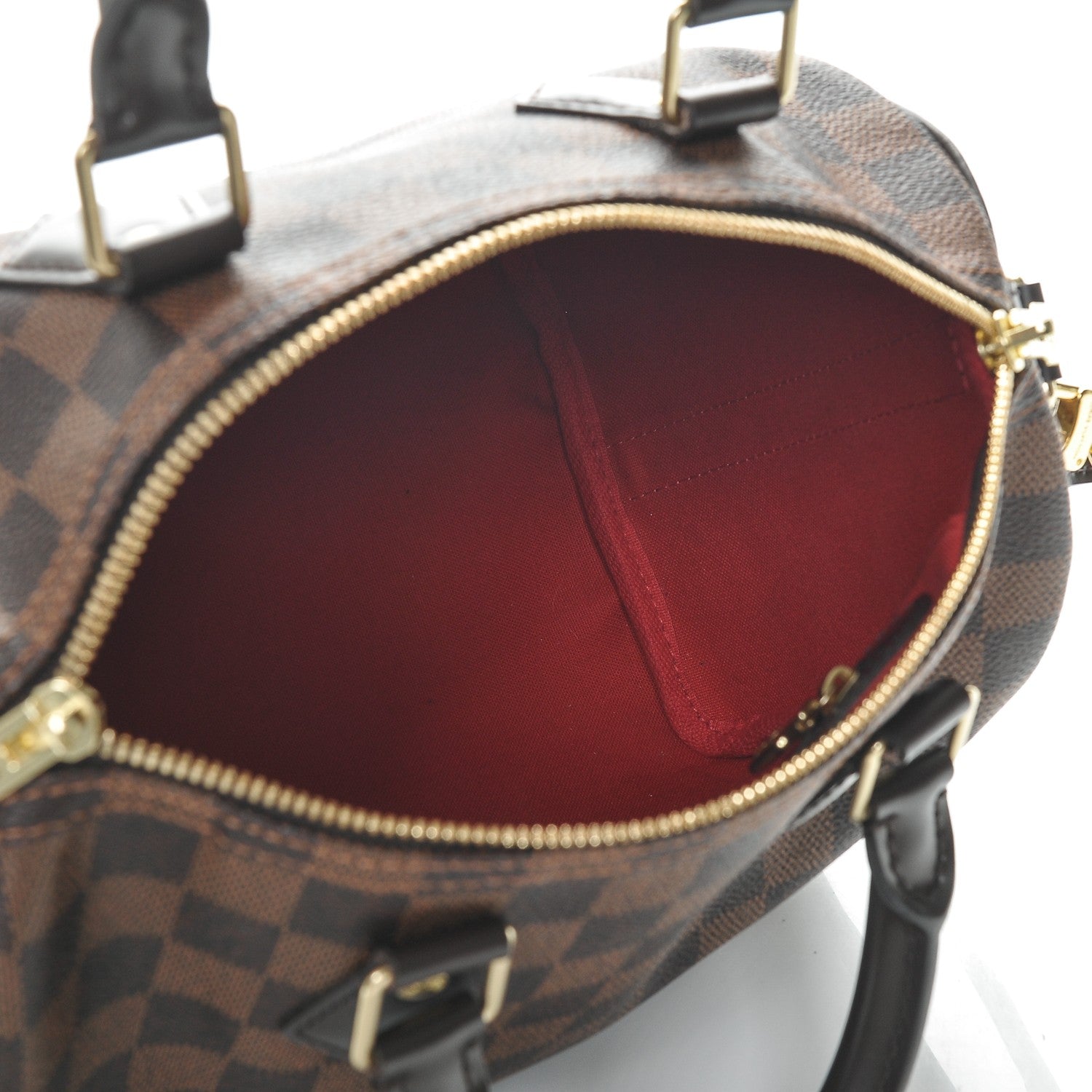 Louis Vuitton Damier Ebene Speedy Bandouliere 25 5 of 7