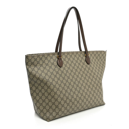 Gucci GG Supreme Monogram Medium Ophidia Shopping Tote Ebony 3 of 11