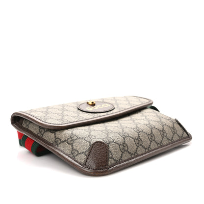 Gucci GG Supreme Monogram Neo Vintage Web Belt Bag Brown 4 of 9