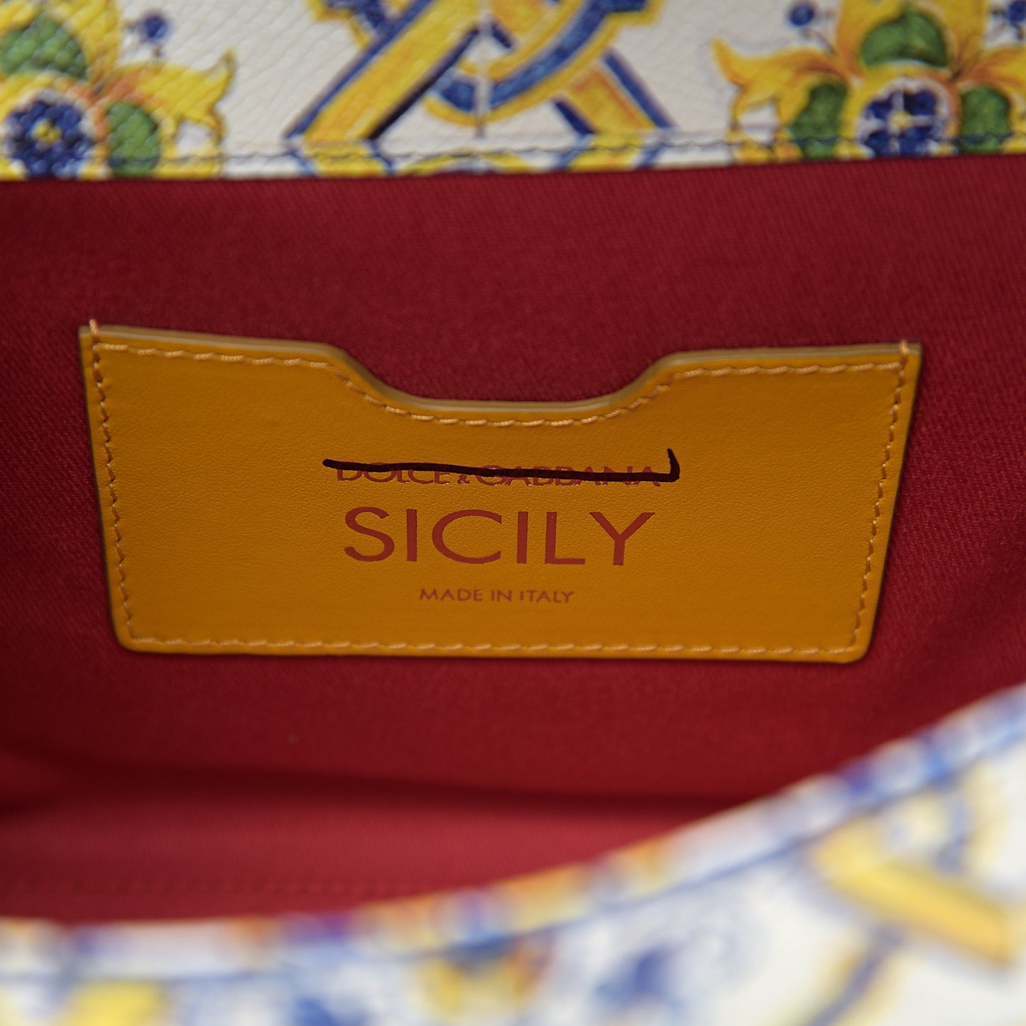 Dauphine Majolica Print Medium Miss Sicily Satchel Multicolor