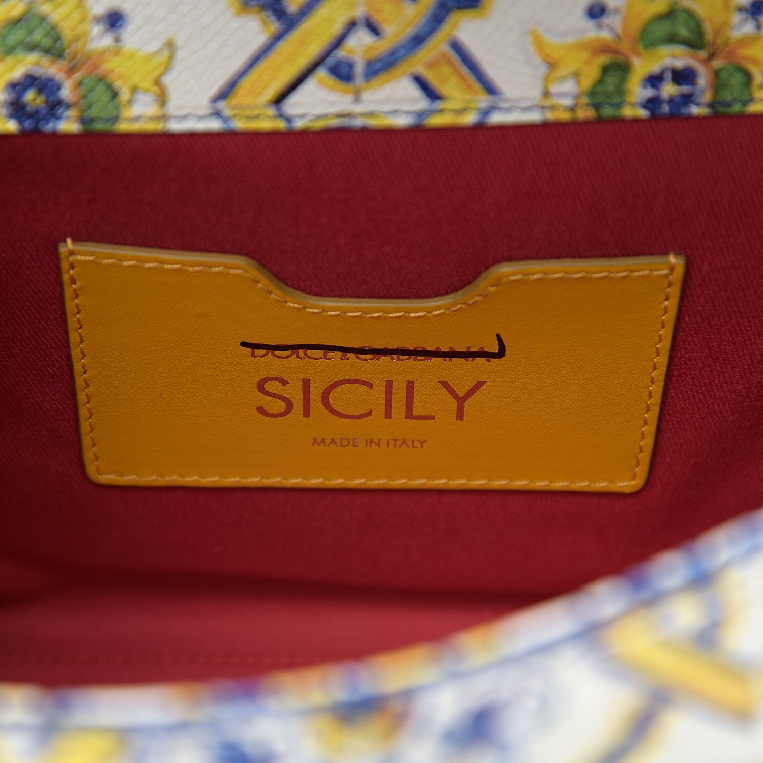 Dolce & Gabbana Dauphine Majolica Print Medium Miss Sicily Satchel Multicolor 5 of 7