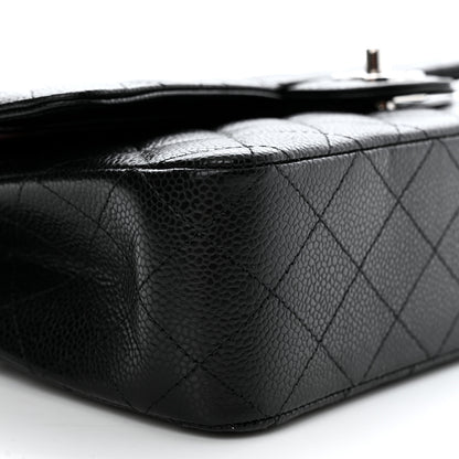 Chanel Caviar Quilted Medium Double Flap Black 9 of 10
