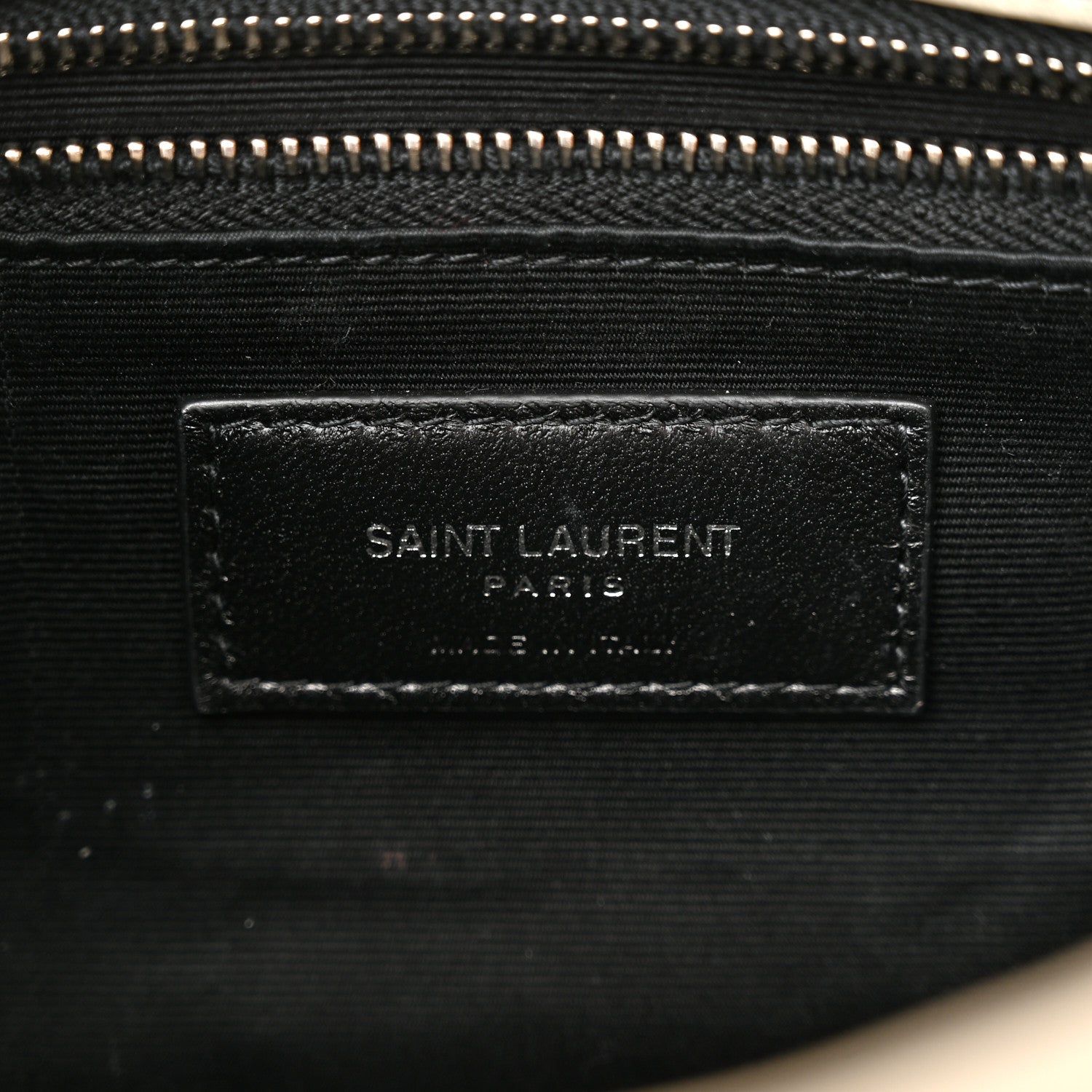 Saint Laurent Lambskin Quilted Toy Loulou Puffer Monogram Chain Satchel Crema Soft 6 of 9