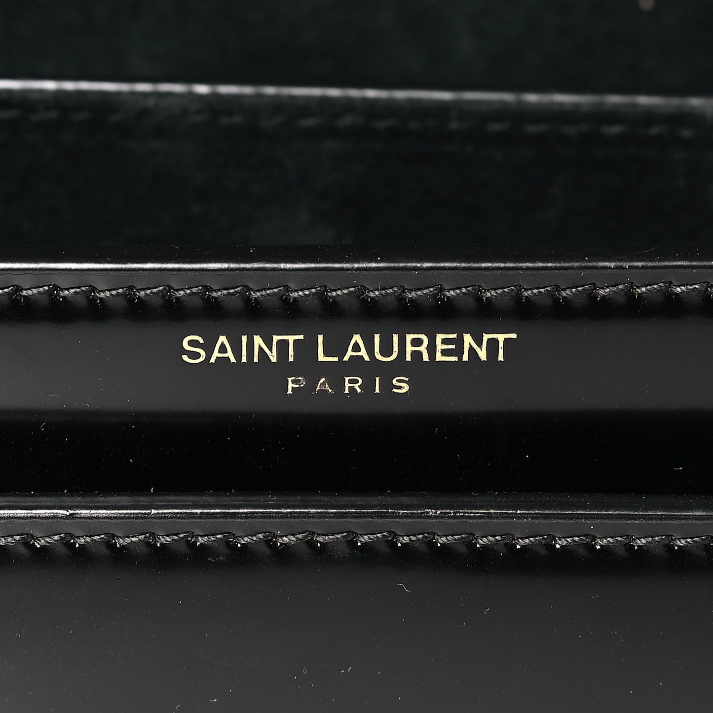 Patent Small Monogram Sunset Black