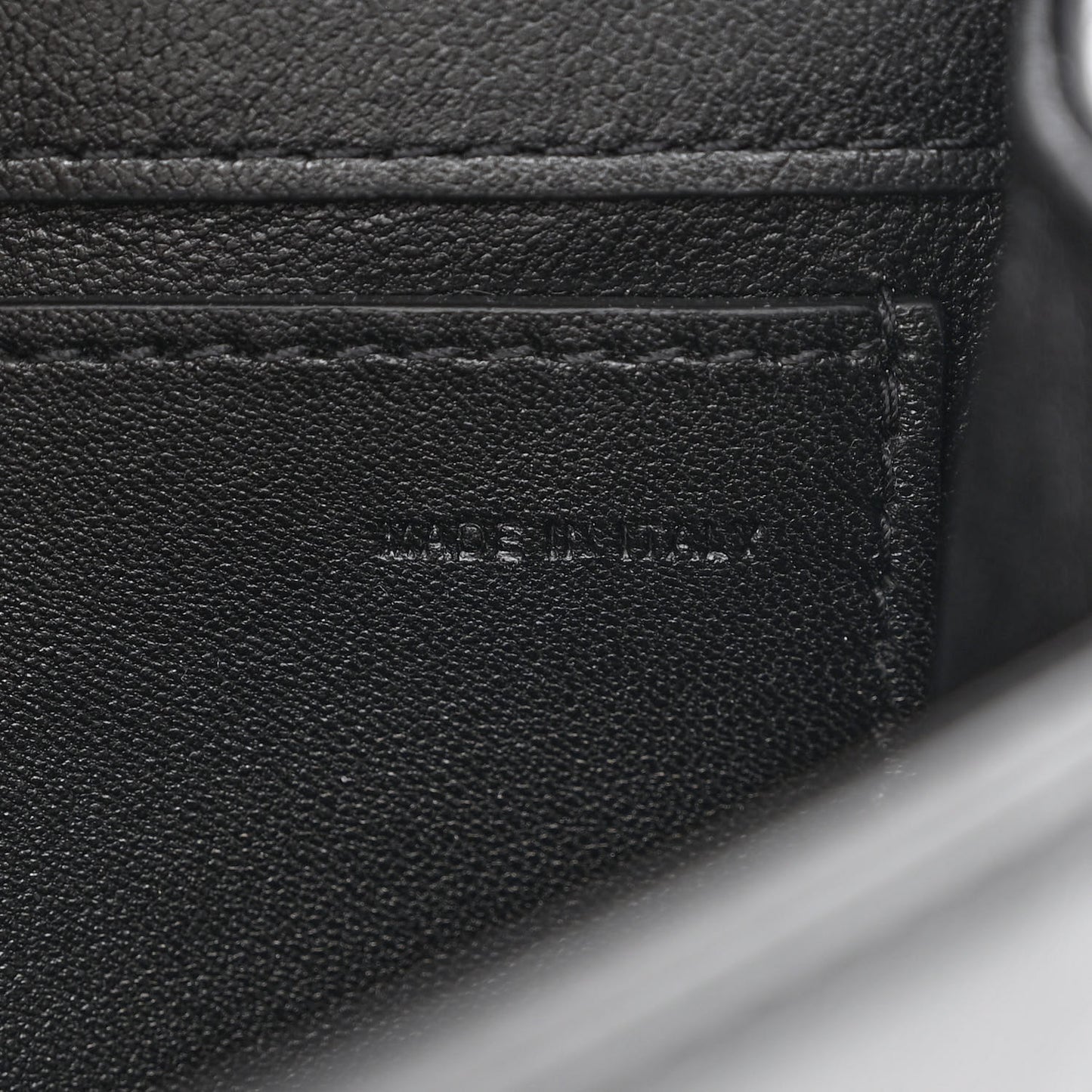 Calfskin Crystal Vlogo Small Loco Shoulder Bag Black