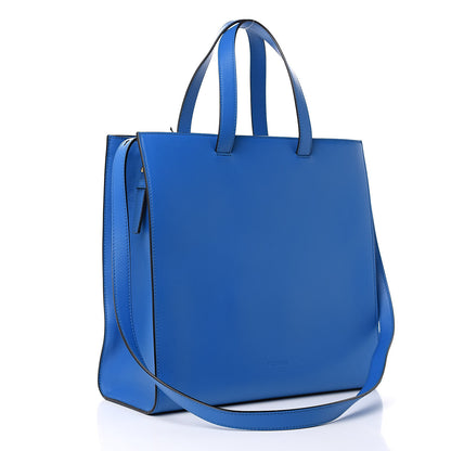 Versace Vitello Tribute X Tote Blue 3 of 9