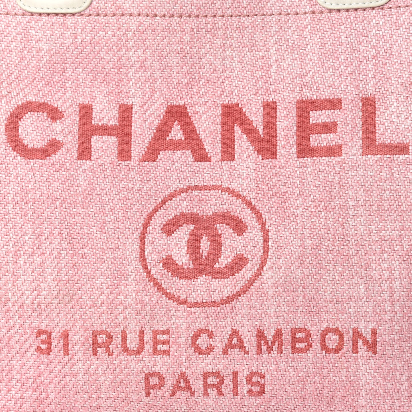 Canvas Small Deauville Tote Pink