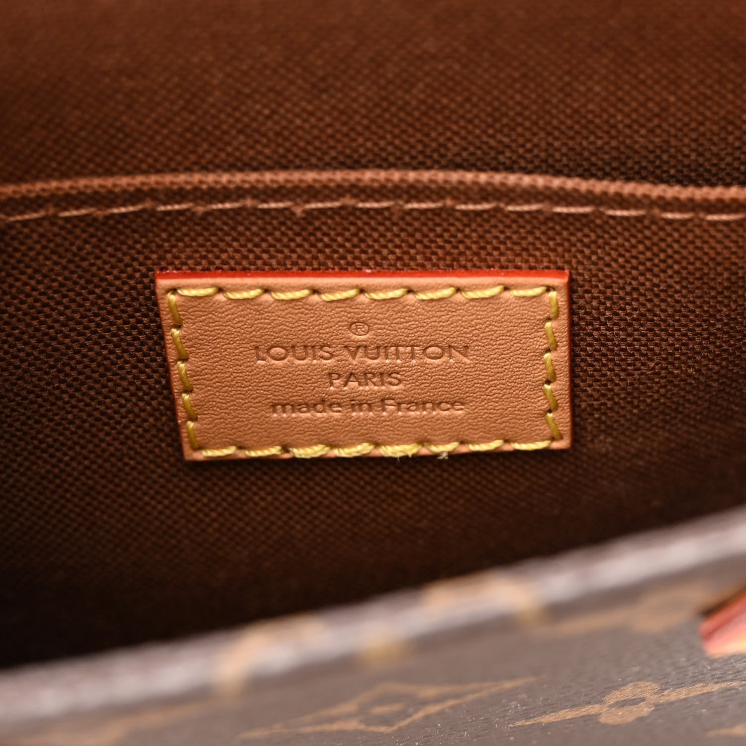 Louis Vuitton Monogram Petit Sac Plat 6 of 9
