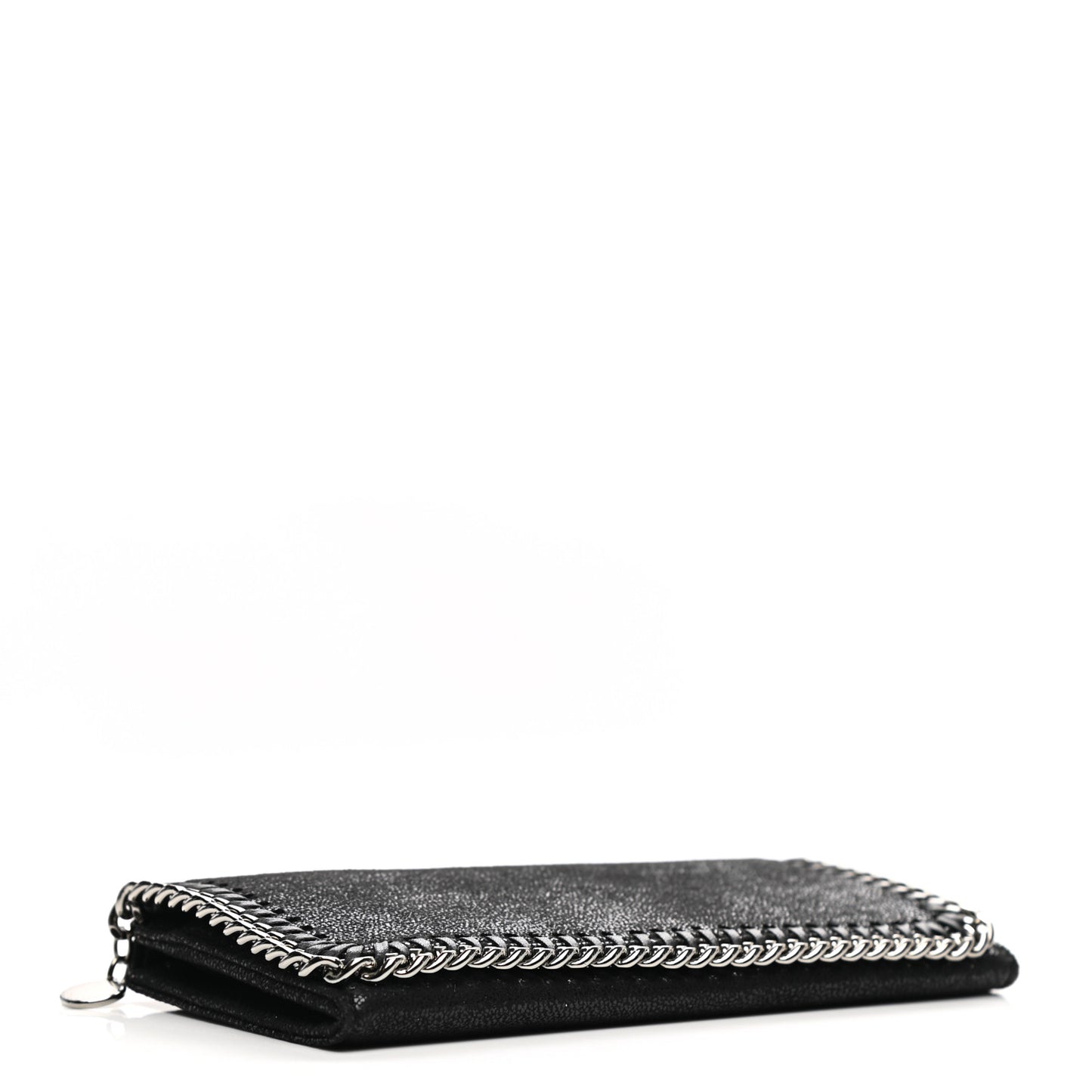 Shaggy Deer Falabella Flap Wallet Black