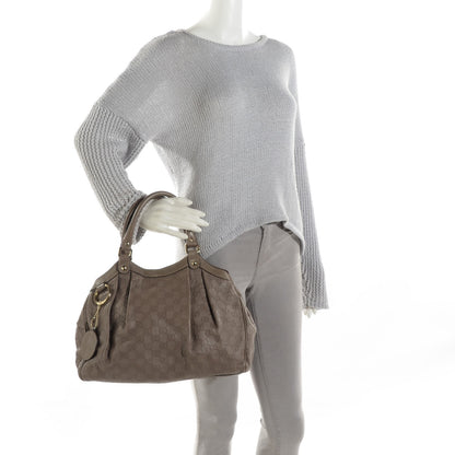 Gucci Guccissima Medium Sukey Tote Taupe 2 of 7
