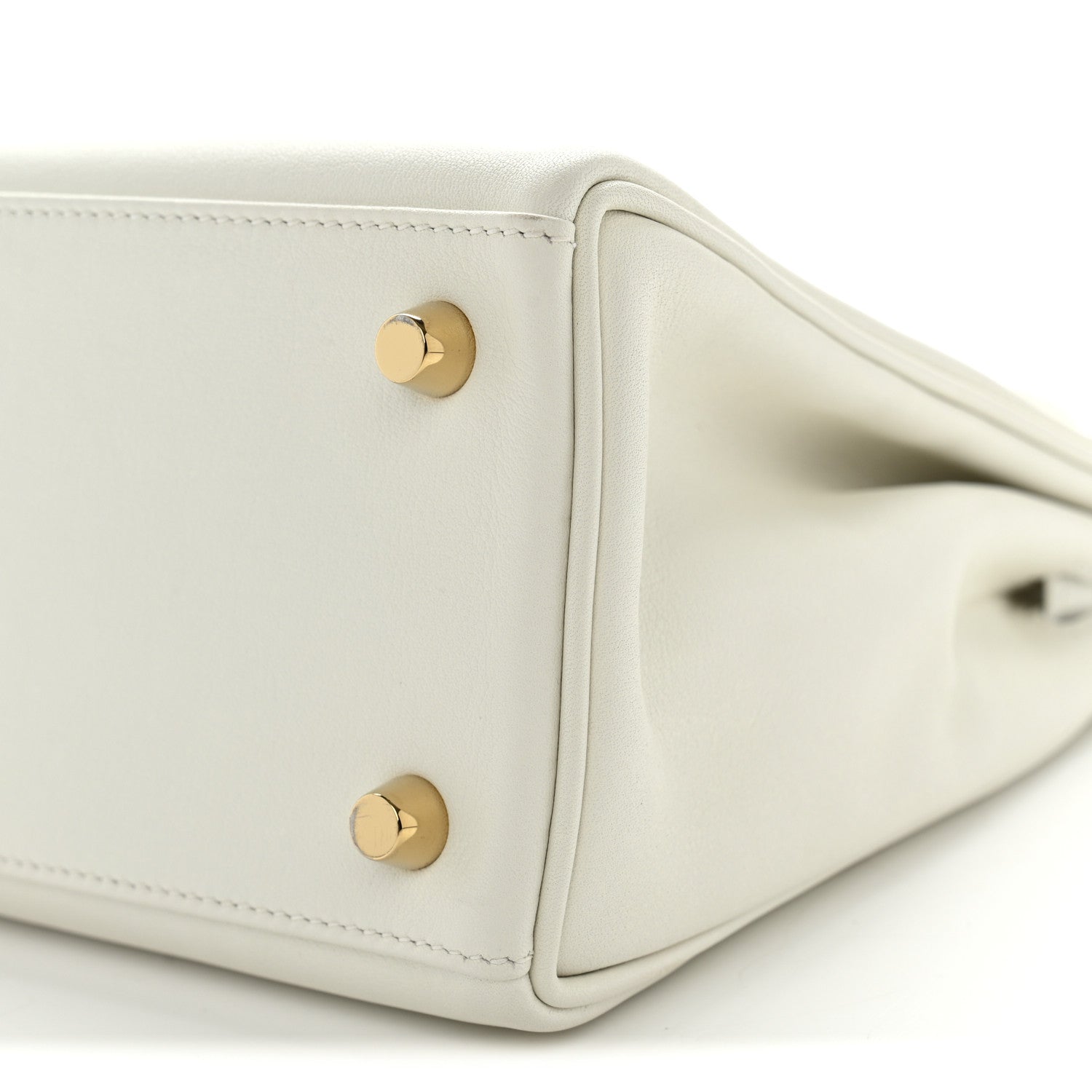 Hermes Swift Kelly Retourne 25 White 10 of 10
