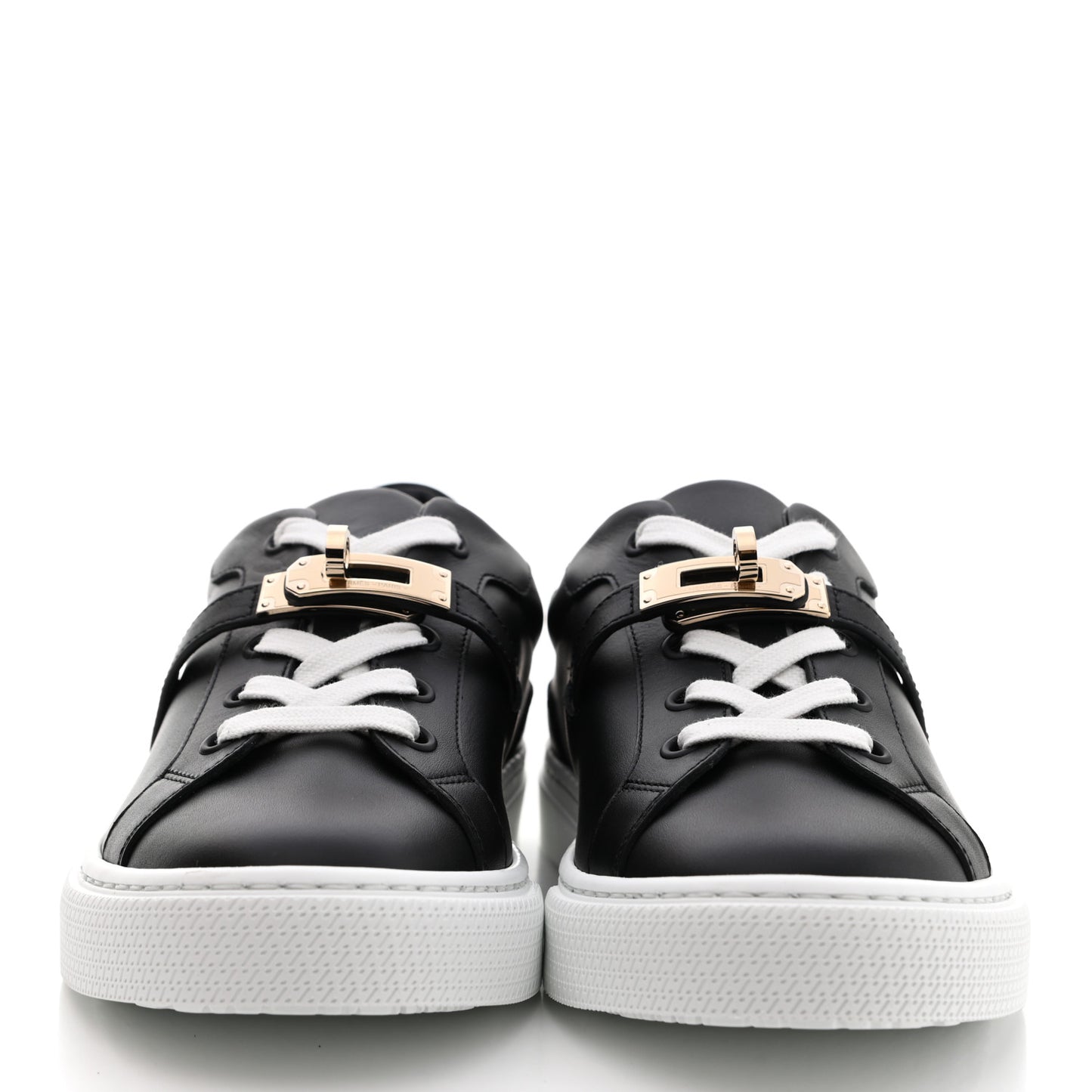 Calfskin Day Sneakers 37 Black