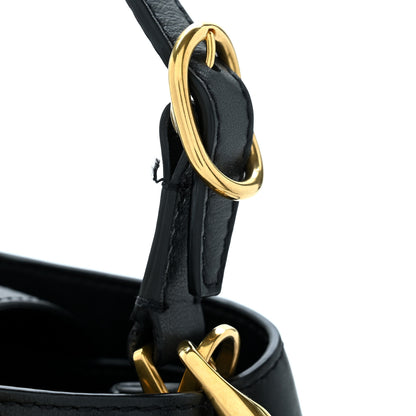Valentino Garavani Nappa Vlogo Bucket Bag Black 10 of 10